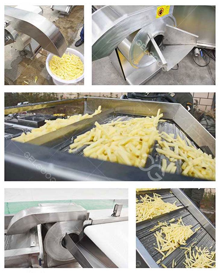 french fries cutting machine details